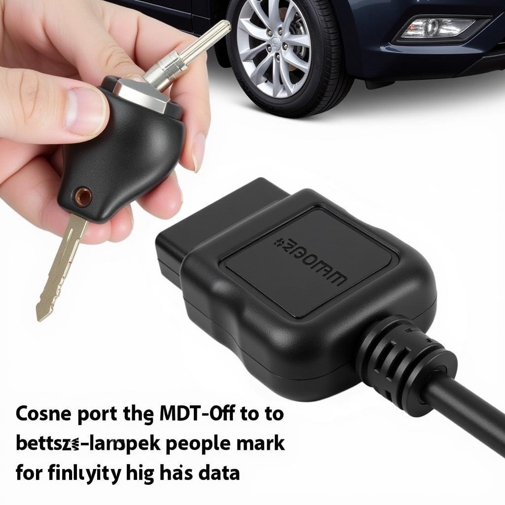 Connecting the MDT10 to the OBD2 Port