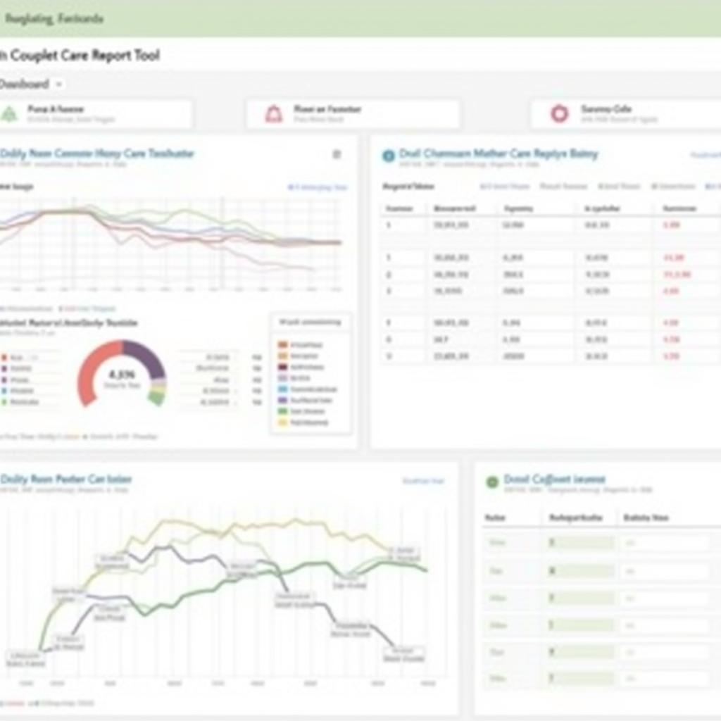 Couplet Care Report Tool Dashboard