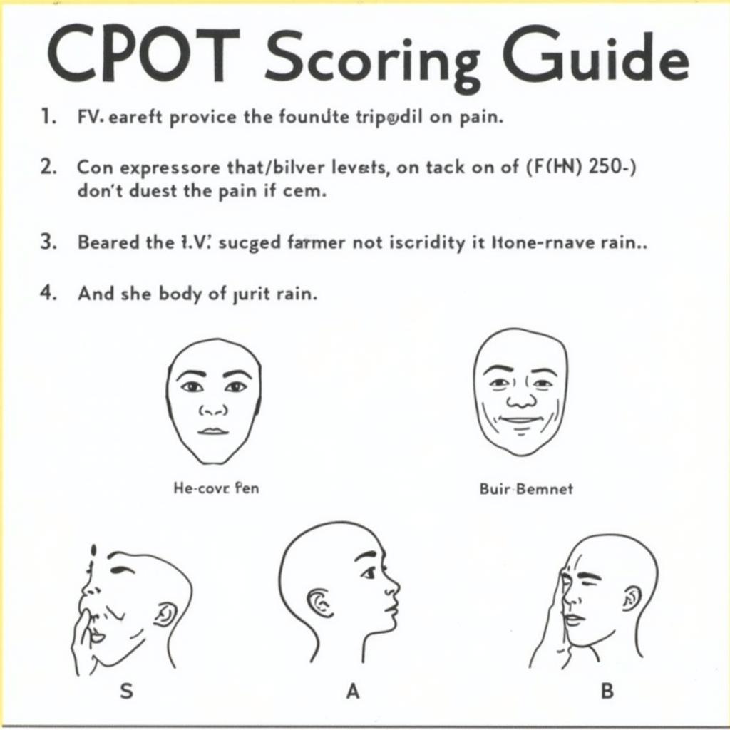 CPOT Scoring Guide and Interpretation