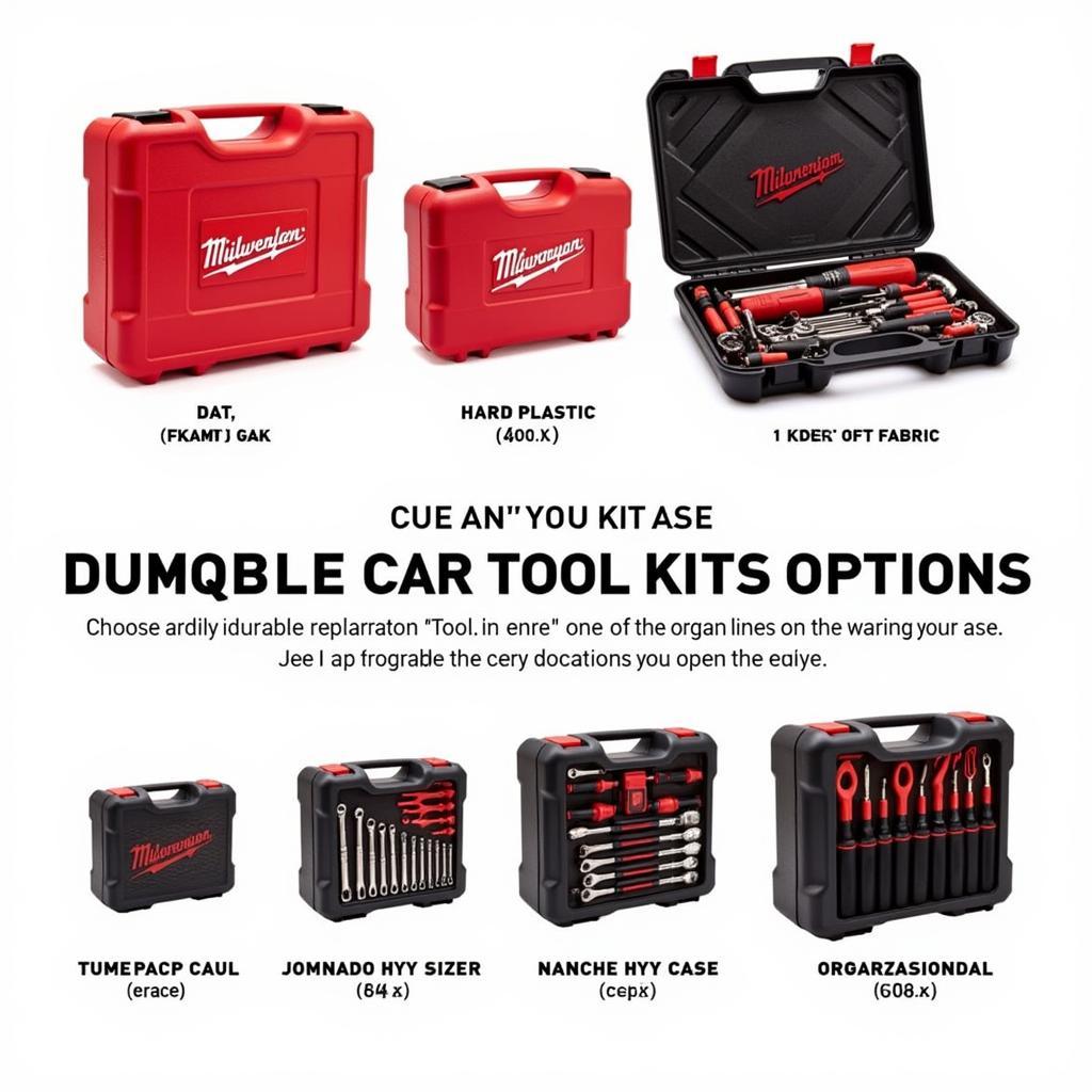 Craftsman Car Tool Kit Case Options