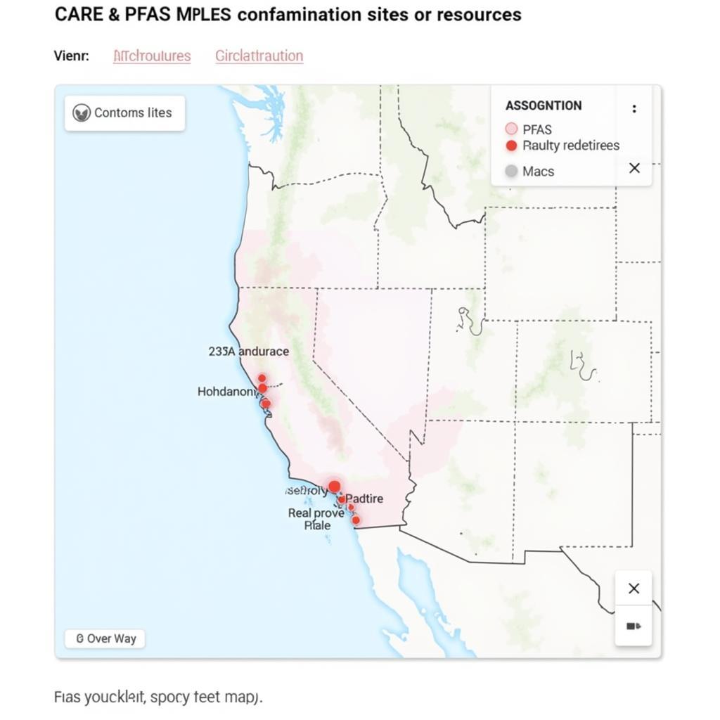 CRC CARE PFAS Tool Map View