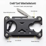 Credit Card Multi-Tool Features