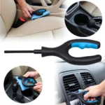 Using a Crevice Tool to Clean Car Interior