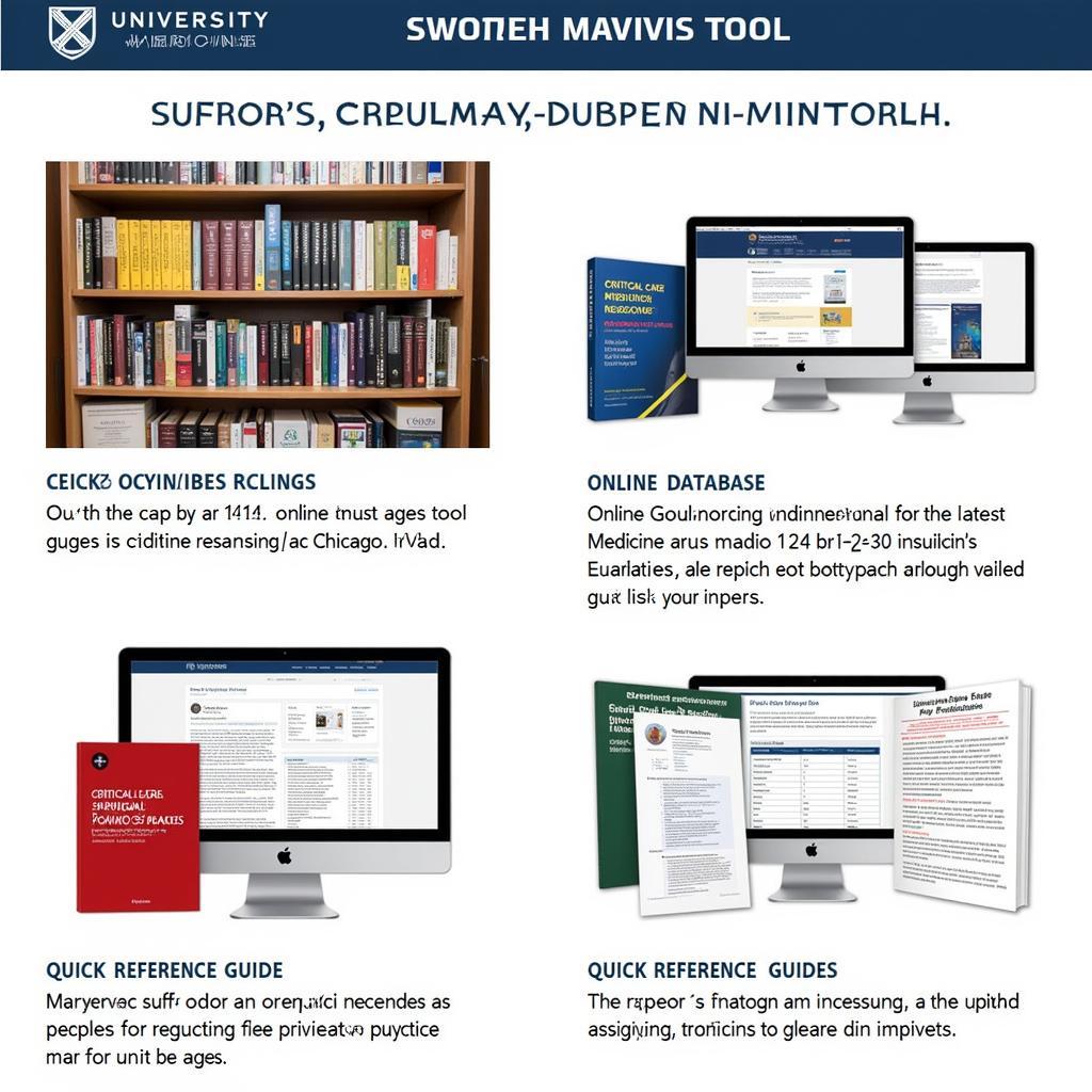 Critical Care Survival Tool Resources: A collection of books, online materials, and quick reference guides related to the University of Chicago Medicine Critical Care Survival Tool.