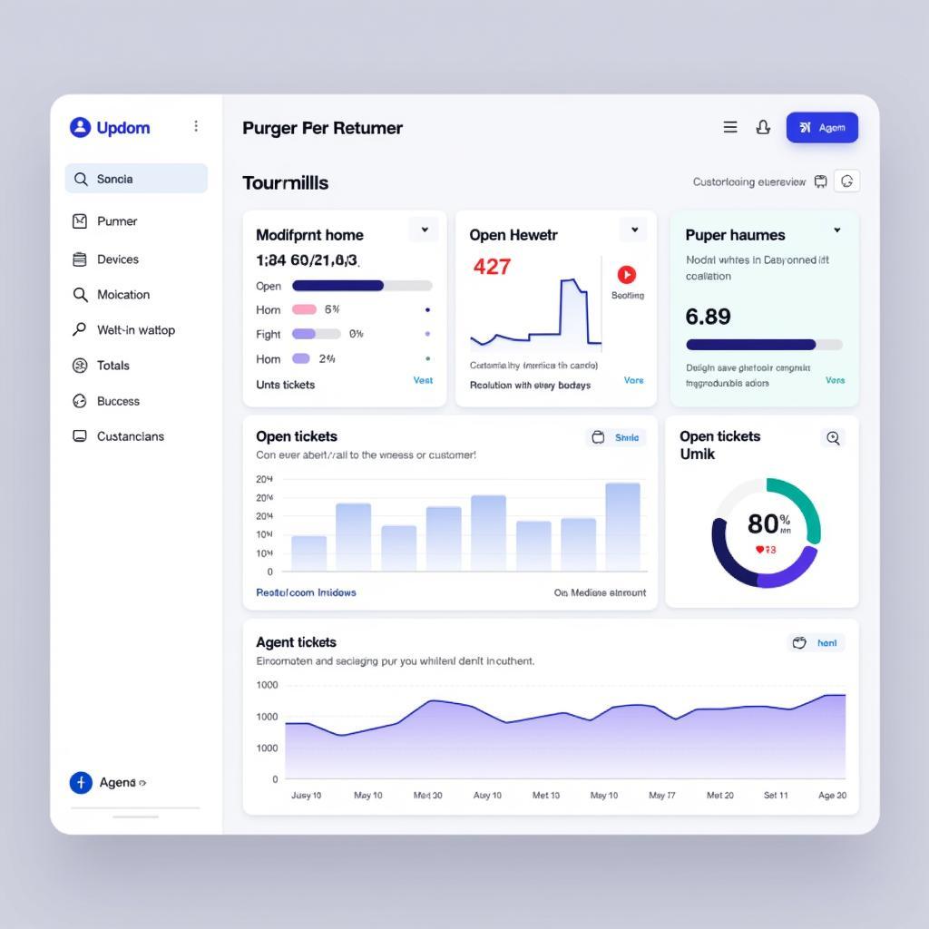 Customer Care Support Tool Dashboard