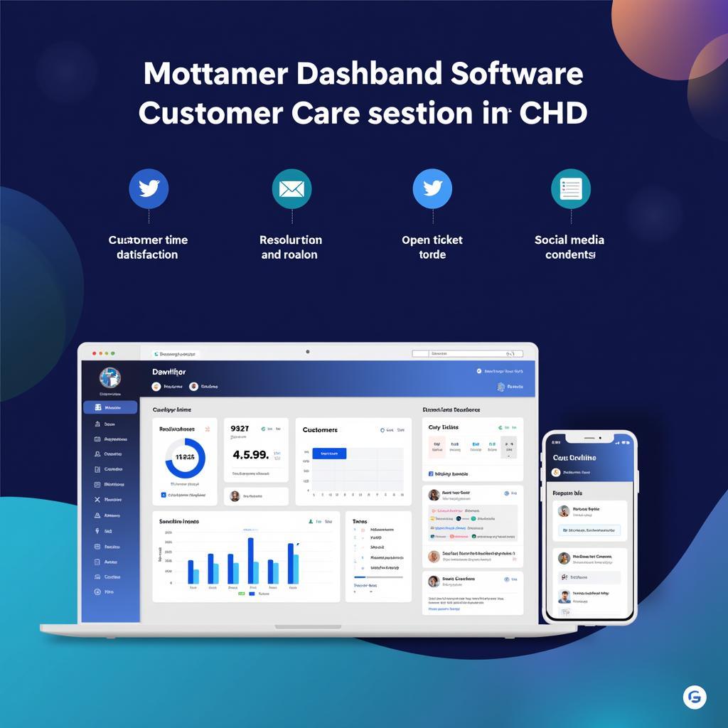 Customer Care Tools Dashboard Example