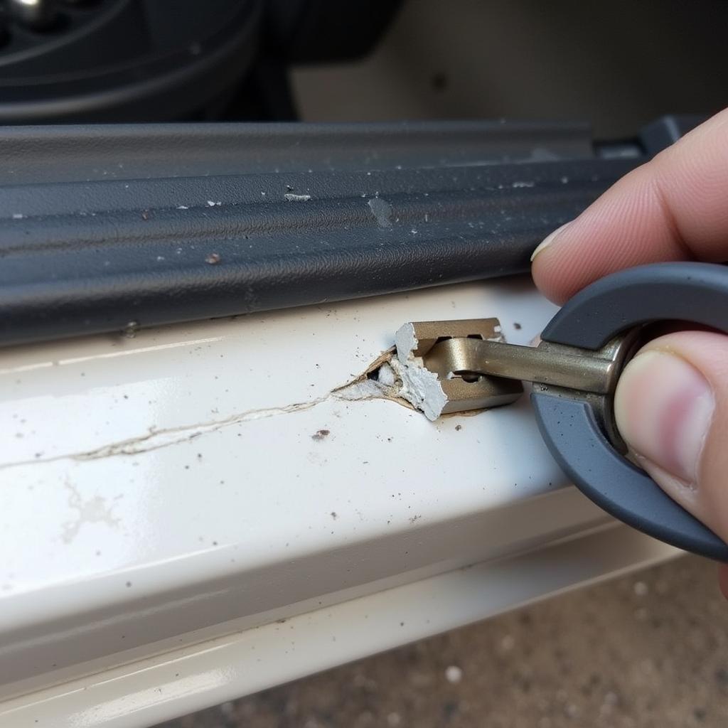 Damaged Car Trim From Incorrect Removal