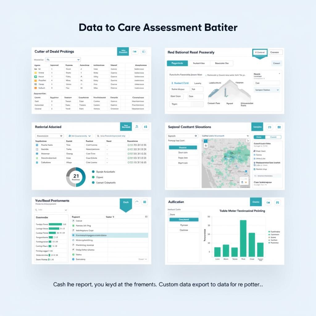 Data to Care Assessment Tool Reporting Features