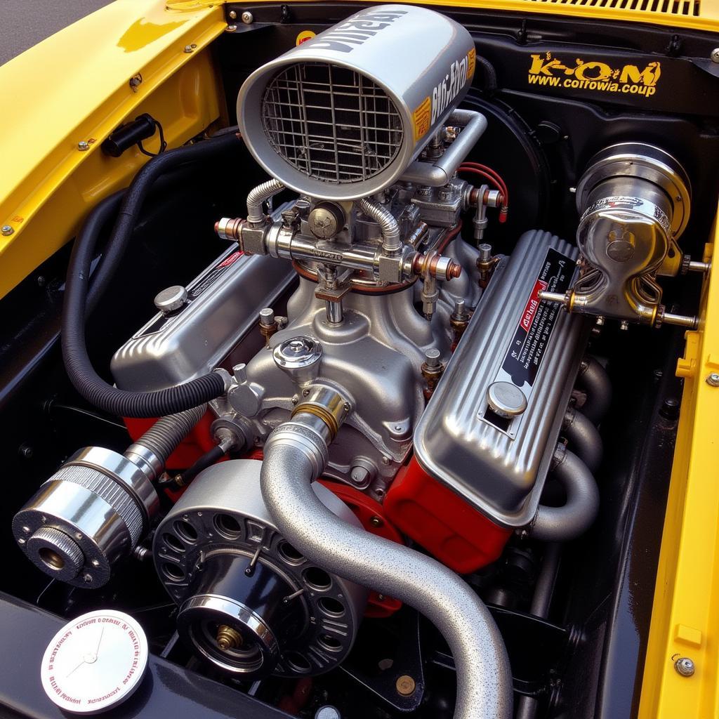 Dean Skuza's 1998 Dodge Funny Car Engine