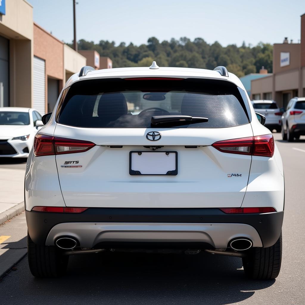 Debadged Car: Clean and Minimalist Look