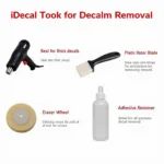 Comparing Different Decal Removal Tools