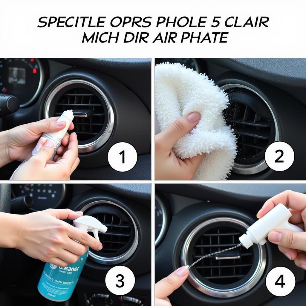 Deep Cleaning Car Air Vents for Optimal Air Quality