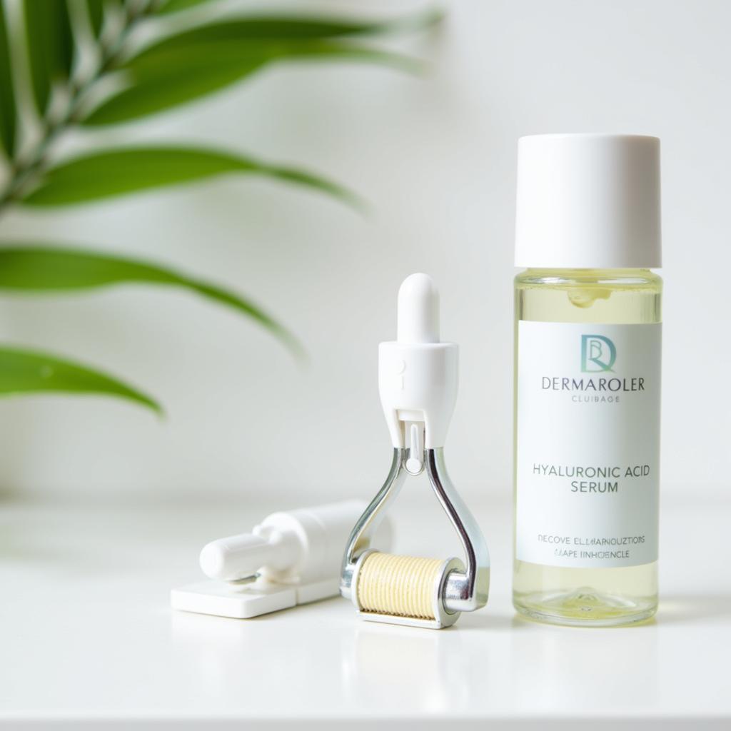 Dermaroller with Hyaluronic Acid Serum