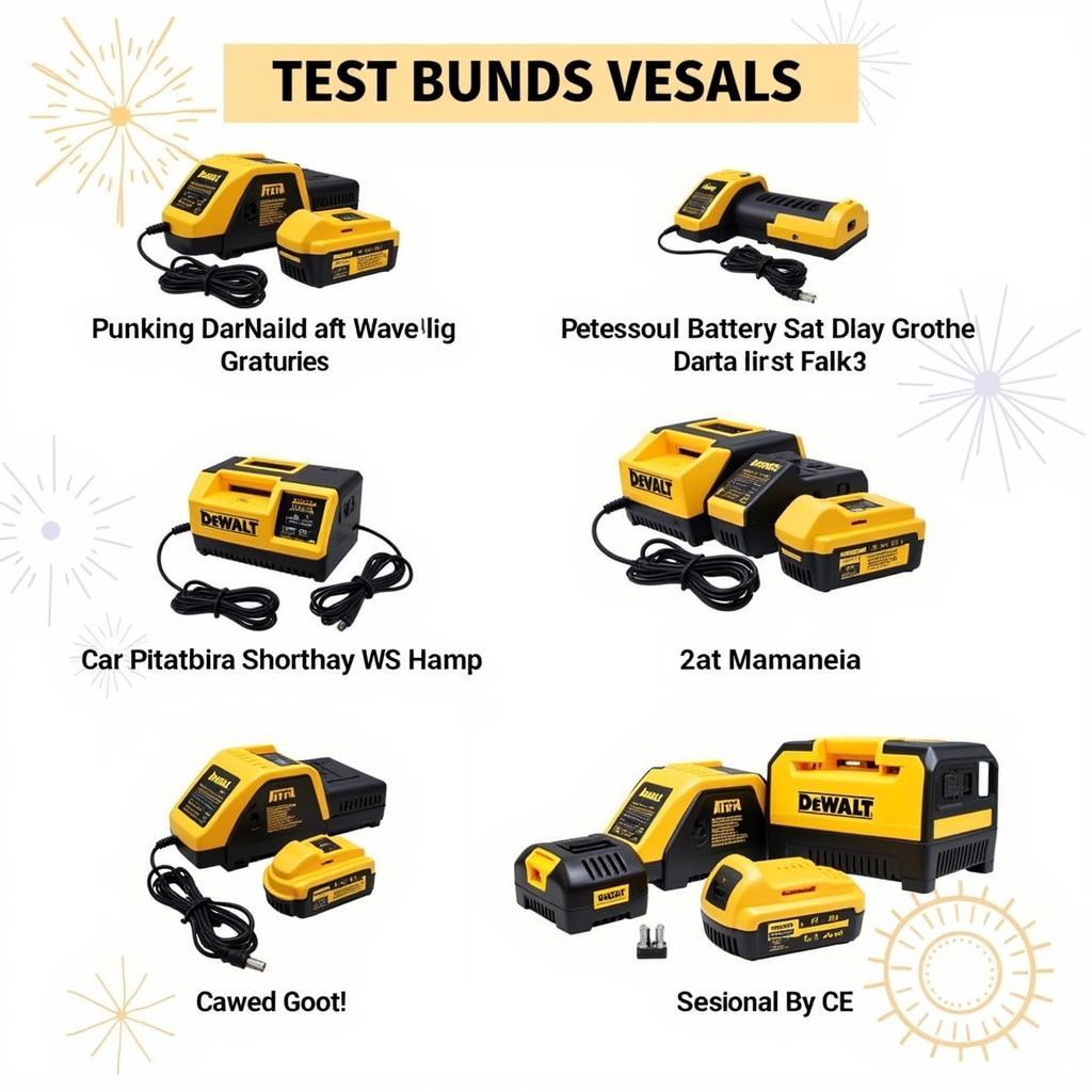 Different Types of Dewalt Battery Car Chargers