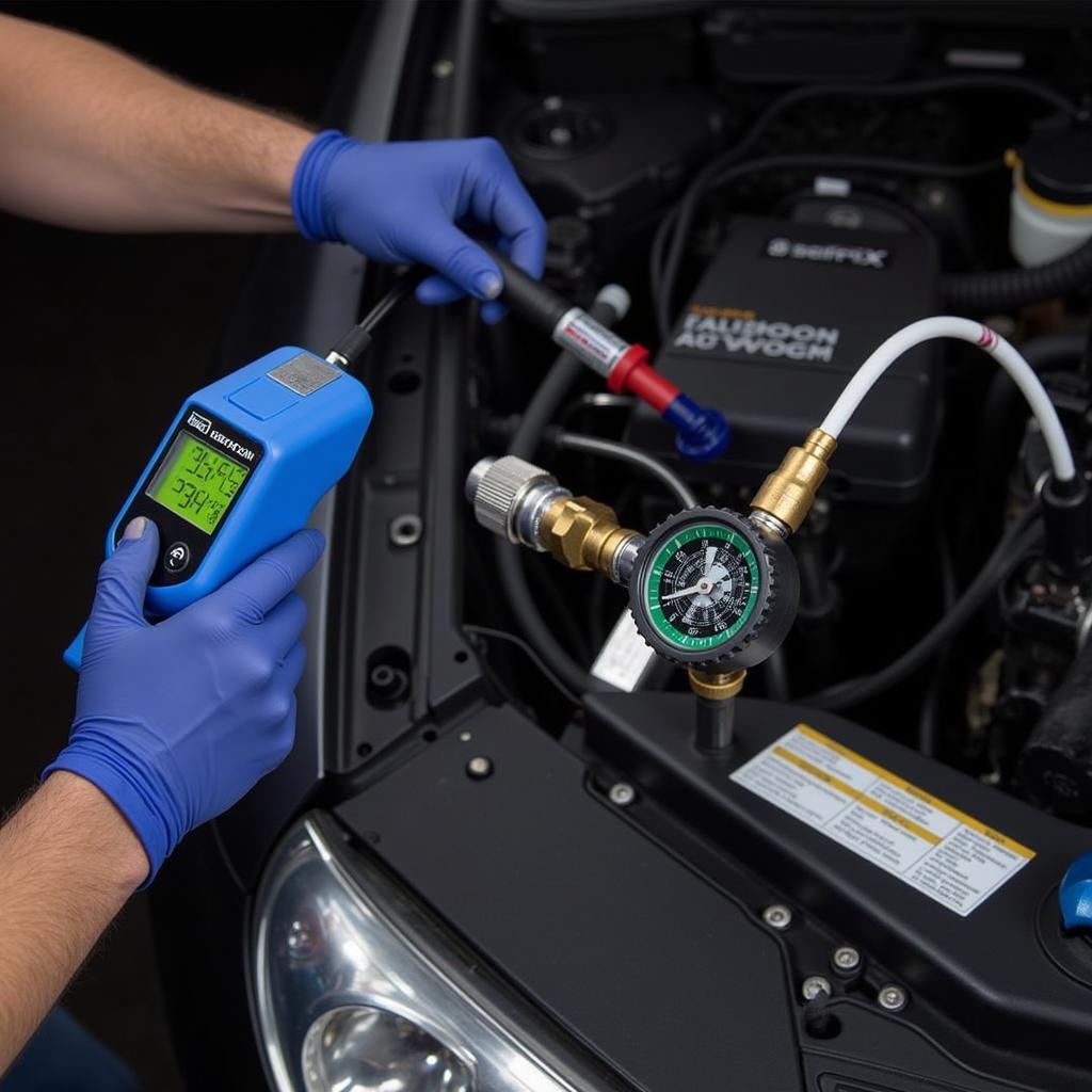 Diagnosing Car Issues with a Selffix High Pressure Tool