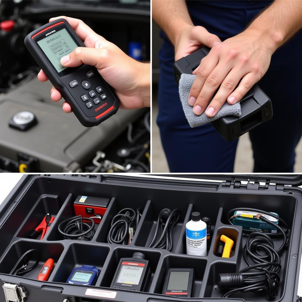 Cleaning and Storing Diagnostic Tools