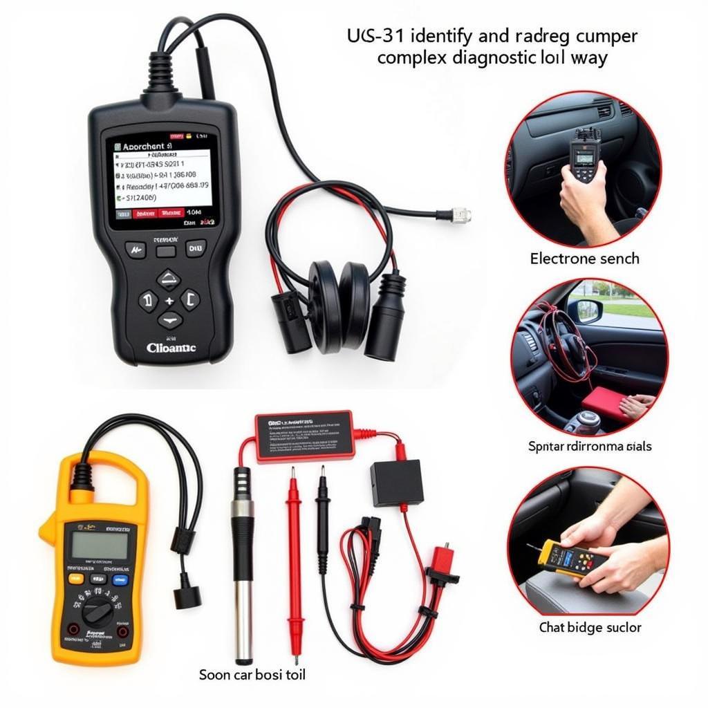 Diagnostic Tool Kit for Car Troubleshooting and Repair