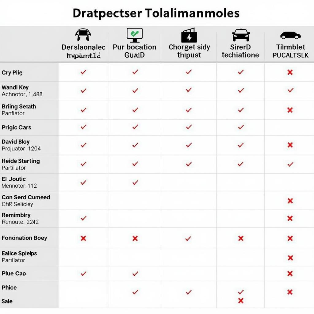 Diagnostic Tools for Asian Cars Comparison Chart