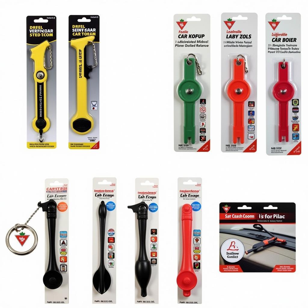 Different Car Escape Tools at Canadian Tire