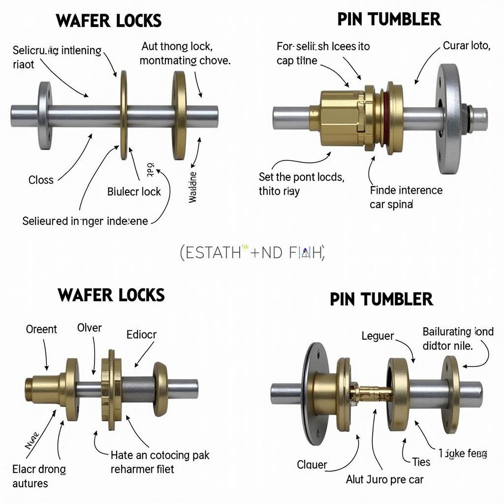 Various Car Lock Types and Mechanisms