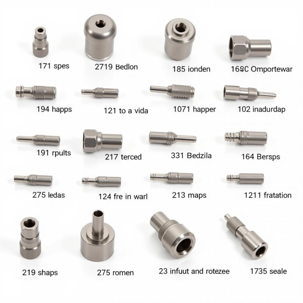 Variety of Compressor Nozzles for Different Applications