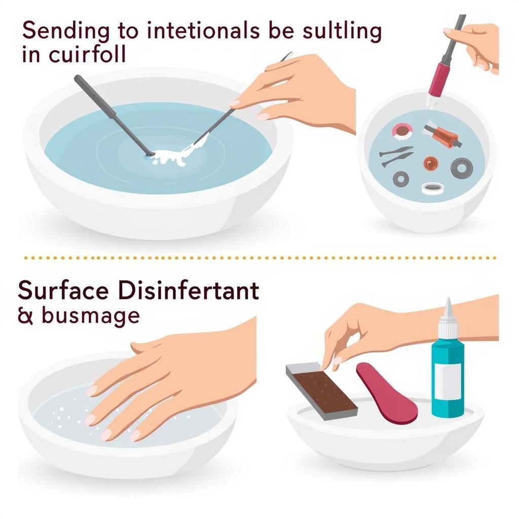 Different Cleaning for Different Nail Care Tools