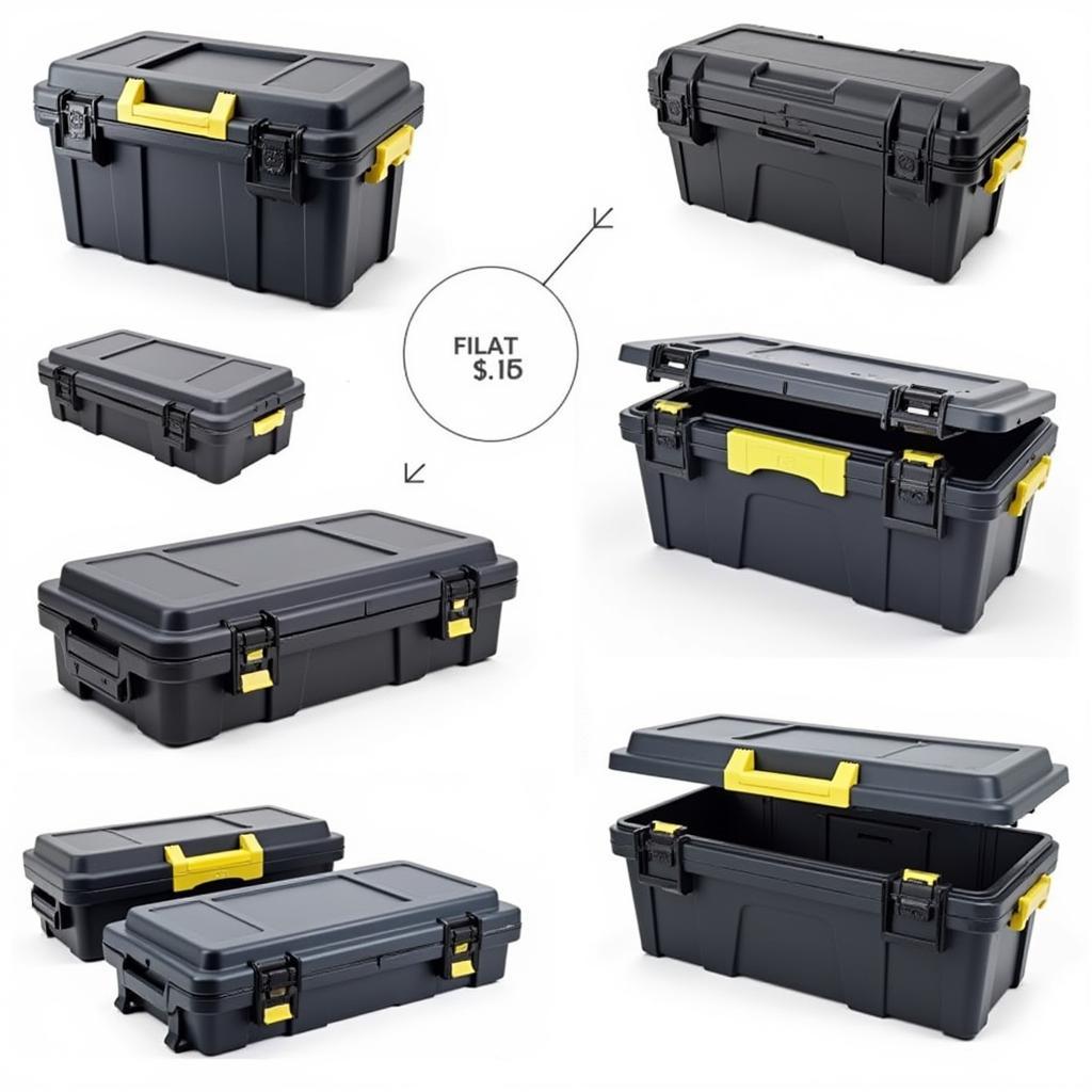 Different Sizes of Waterproof Tool Boxes for Cars