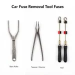 Various Car Fuse Removal Tool Types: Puller, Extractor, and Combination