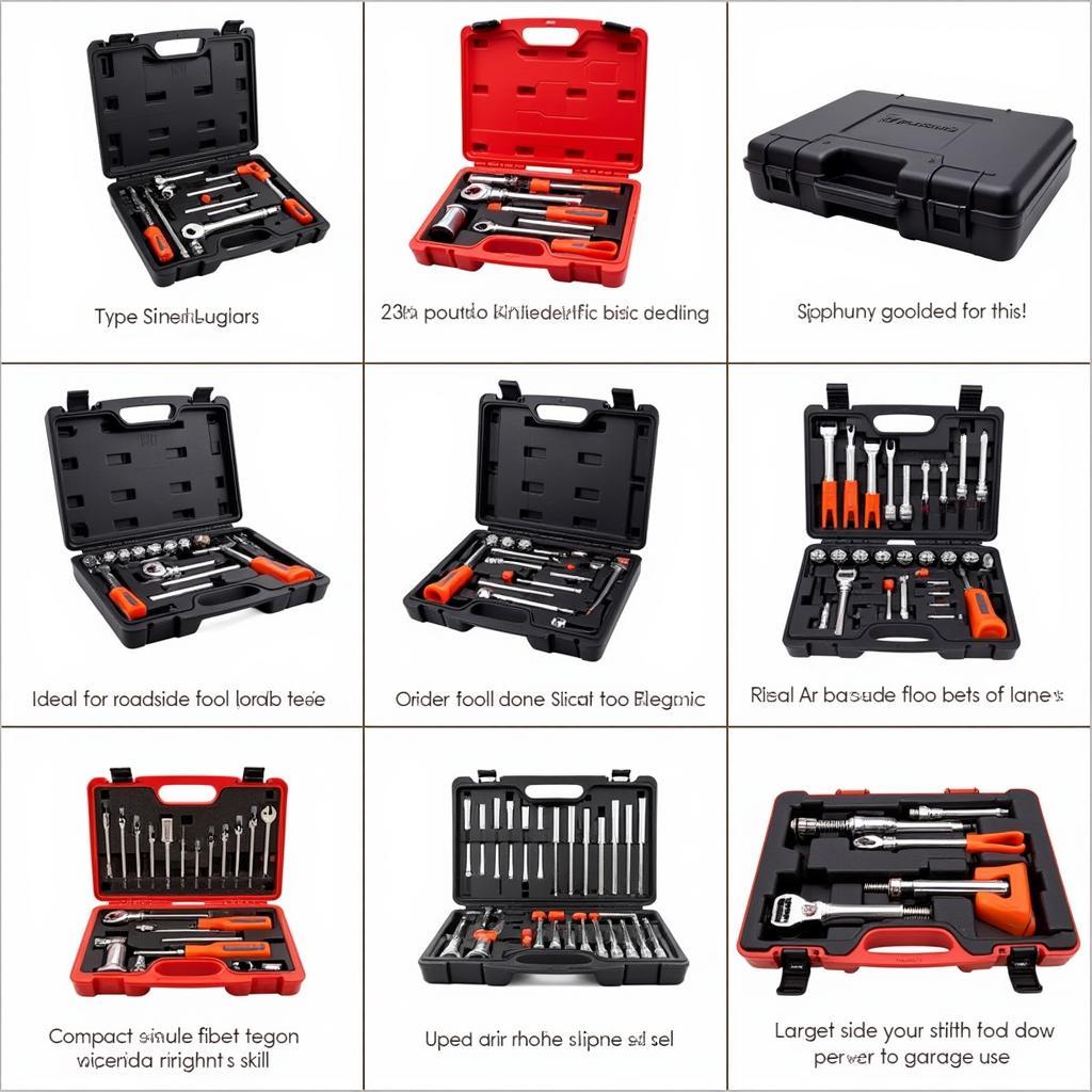 Variety of Car Repair Tool Cases Available