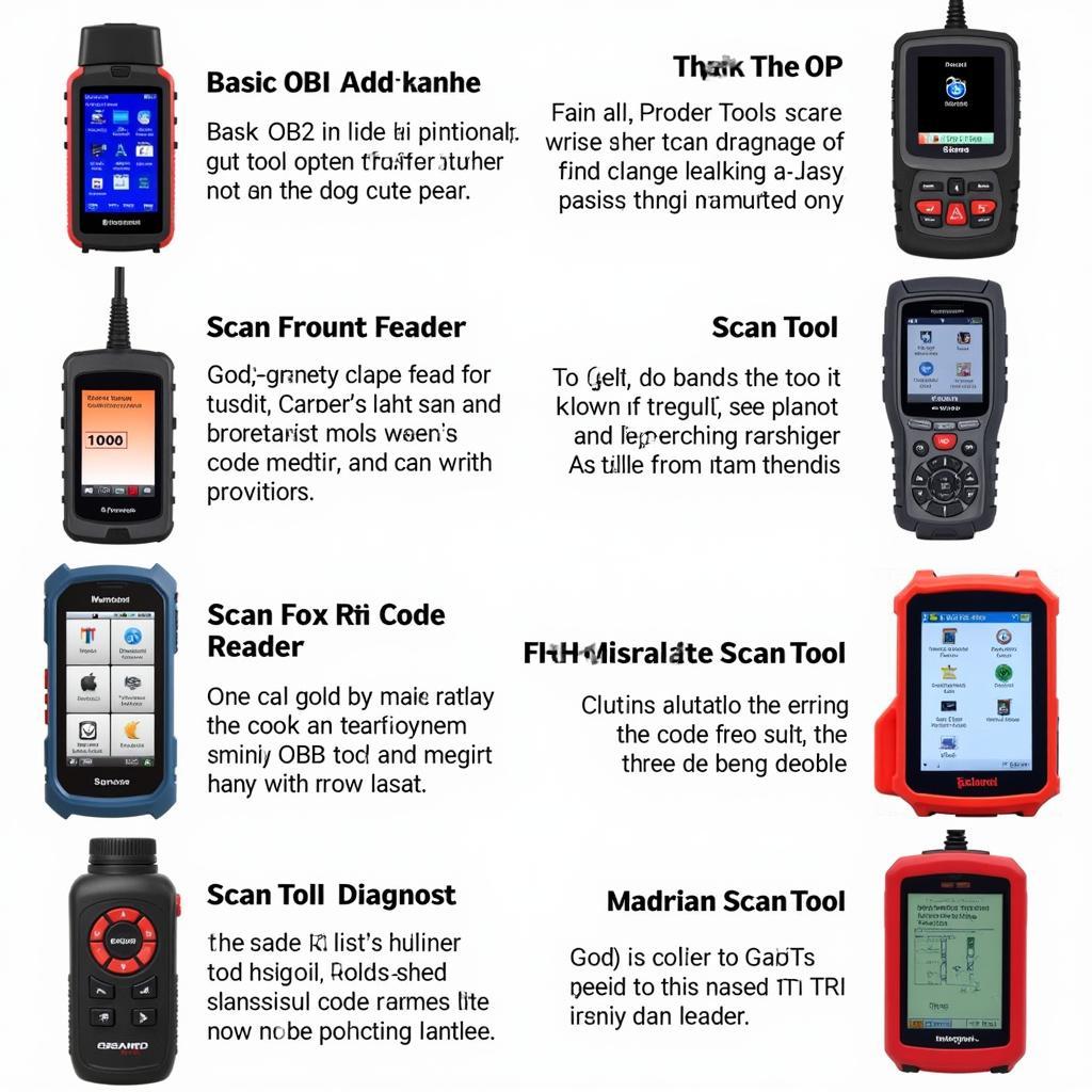 Different Types of Car Diagnostic Tools