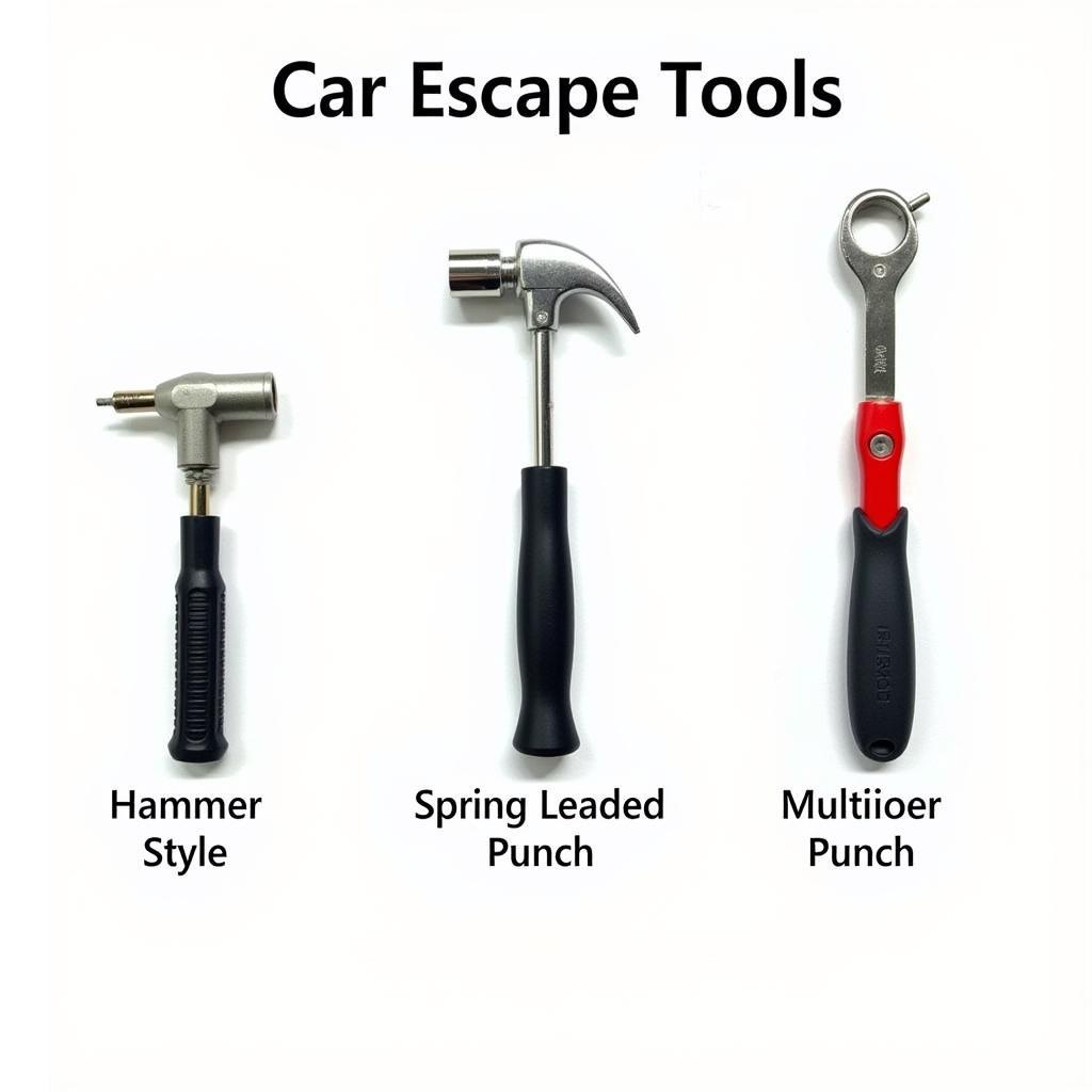 Different Types of Car Escape Tools