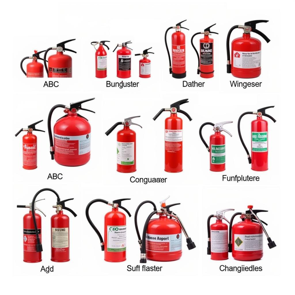 Different Types of Car Fire Extinguishers