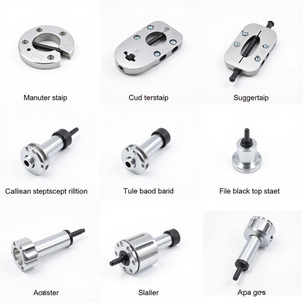 Different Types of Car Rear Disc Brake Piston Retractor Tool Cube Calliper Adaptors