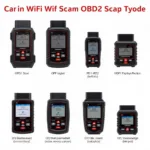 Different Types of Car Wifi OBD2 Scanners