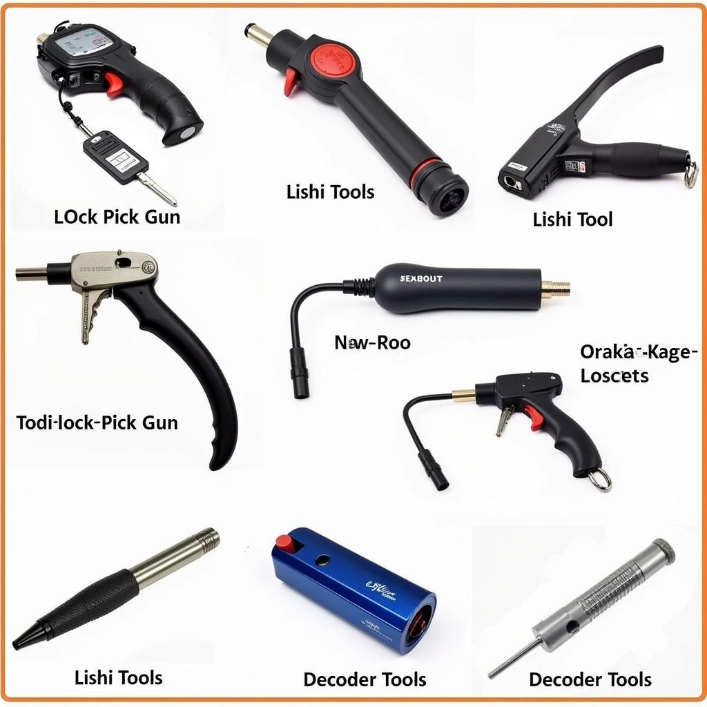 Different Types of Hi-Tech Car Opening Tools