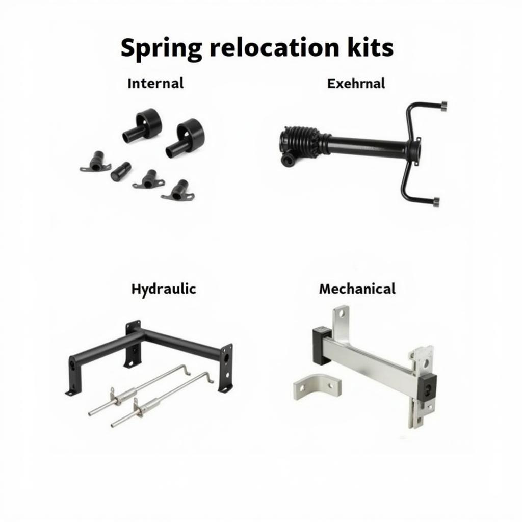 Various Spring Relocation Kits for Different Applications