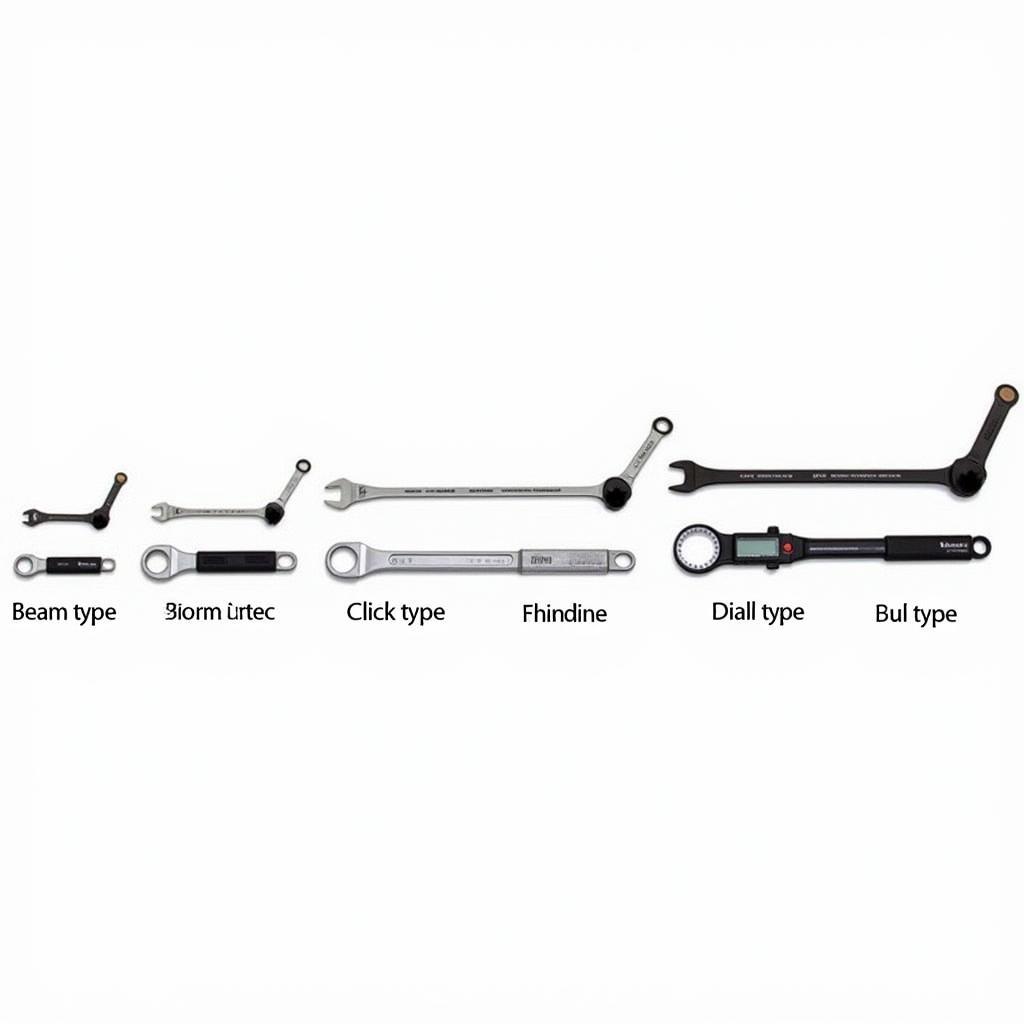 Various Torque Wrenches for Automotive Applications