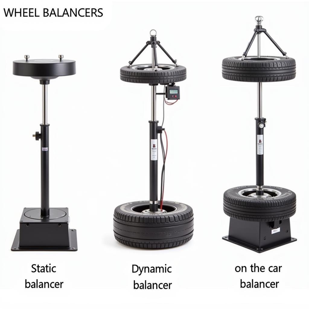 Various Types of Wheel Balancers