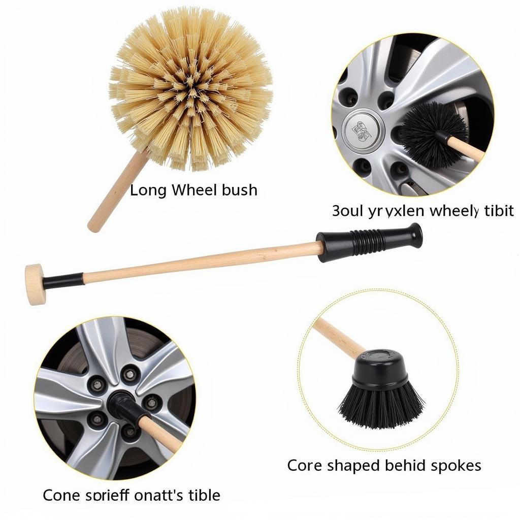 Various Wheel Brushes for Different Cleaning Needs