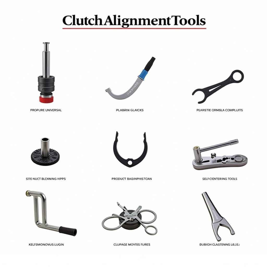 Different Types of Smart Car Clutch Alignment Tools