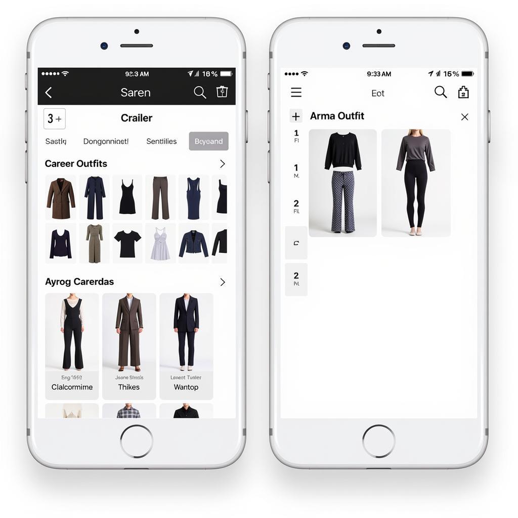 Digital Wardrobe App for Career Outfit Planning