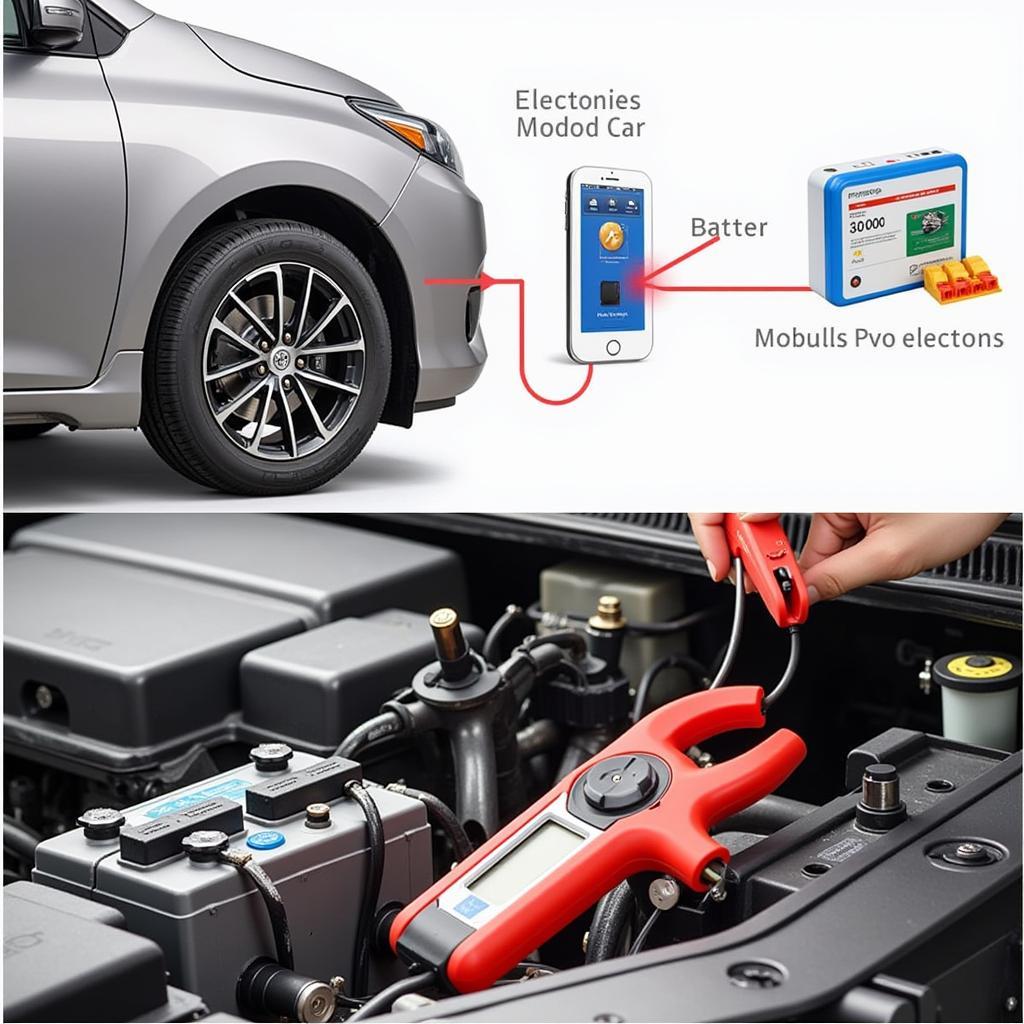 Disconnect Car Battery Tool Preventing Damage to Module