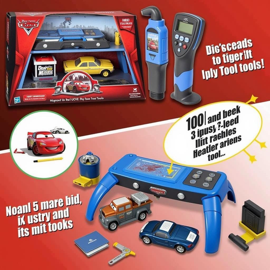 Disney Cars 2 Spy Tool Box and Modern Diagnostic Tools