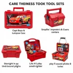 Disney Cars Tool Box Set Variety