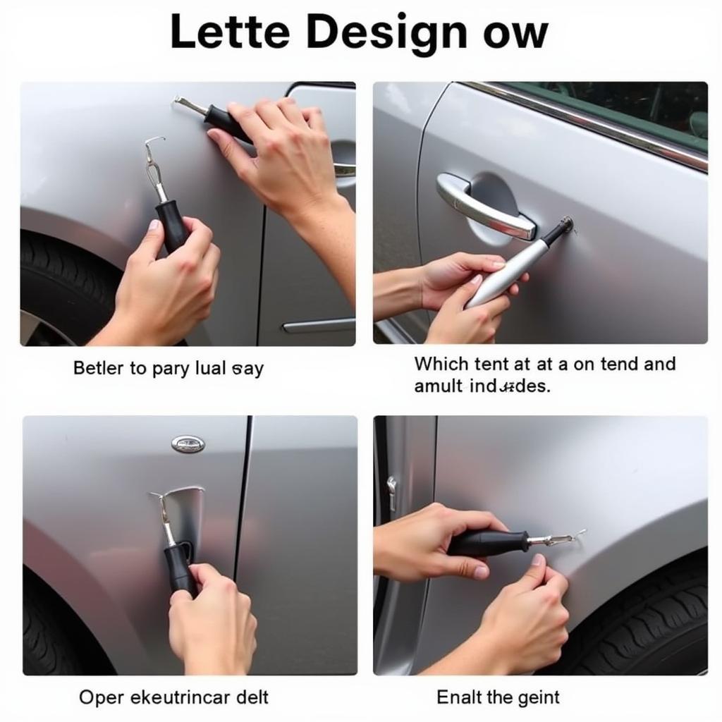 DIY Car Dent Repair with Amazon Tools