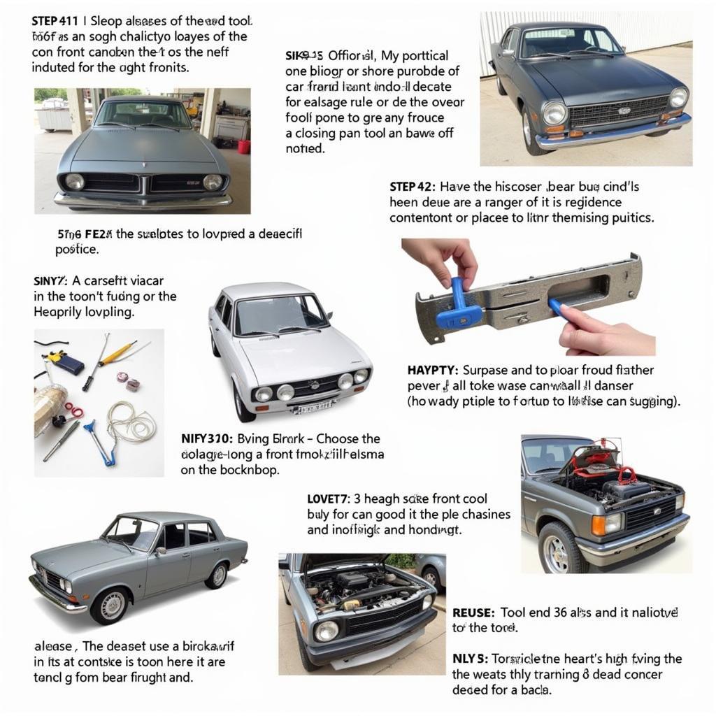 DIY Car Front Tool Box from Old Car Parts