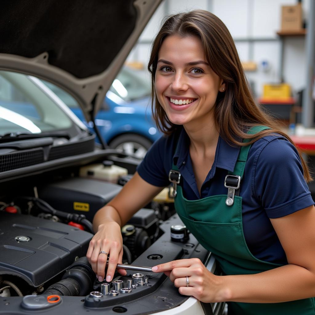 DIY Car Repair with Rented Tools