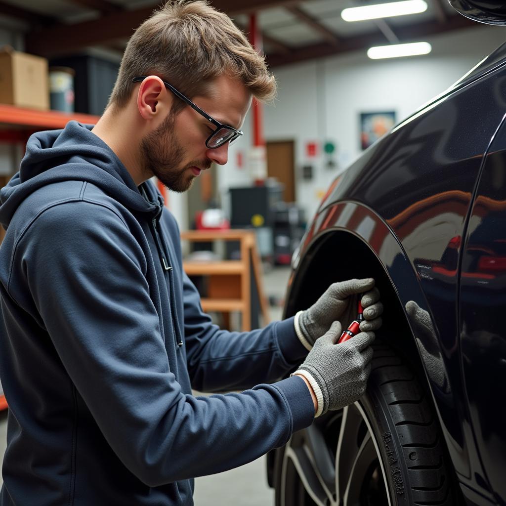 DIY Car Repair with Rented Tools