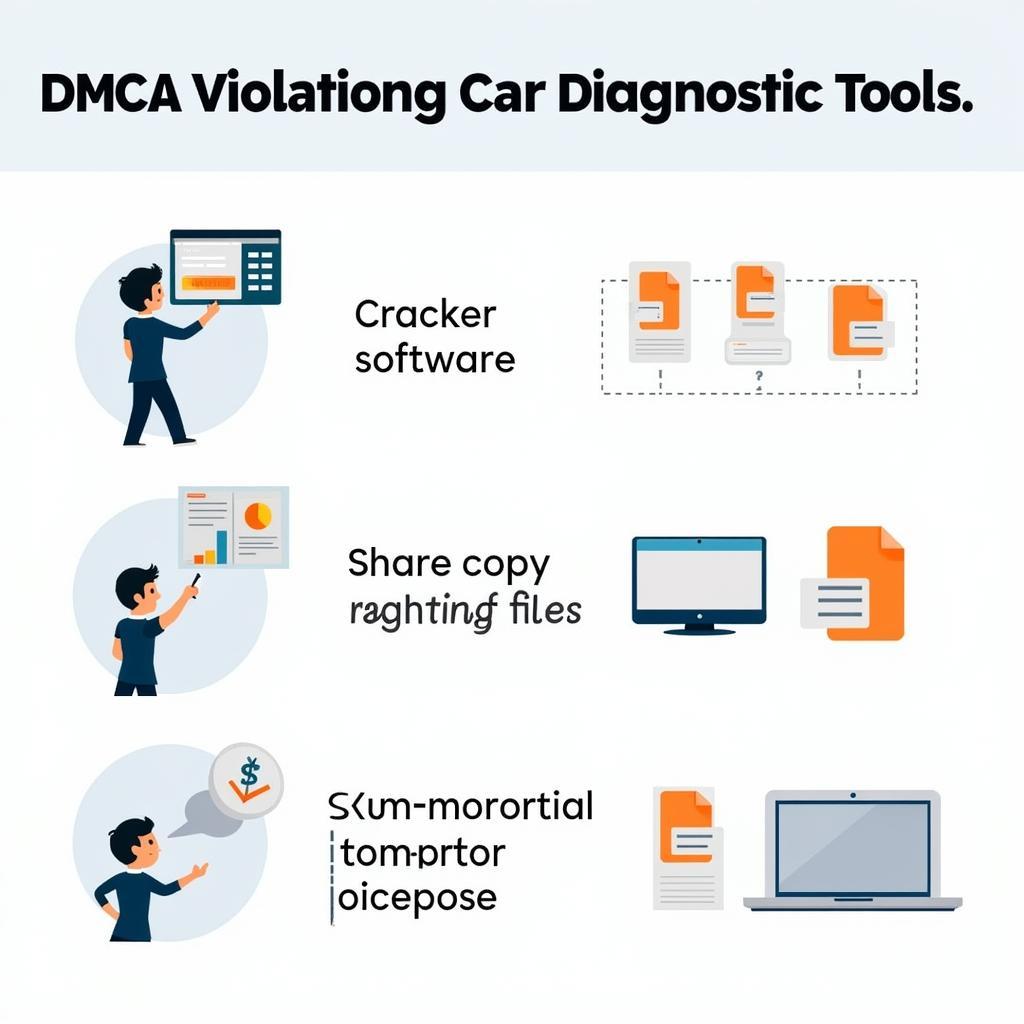 DMCA Violation Examples with Car Tools