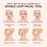 Proper Techniques for Using a Double Loop Facial Tool